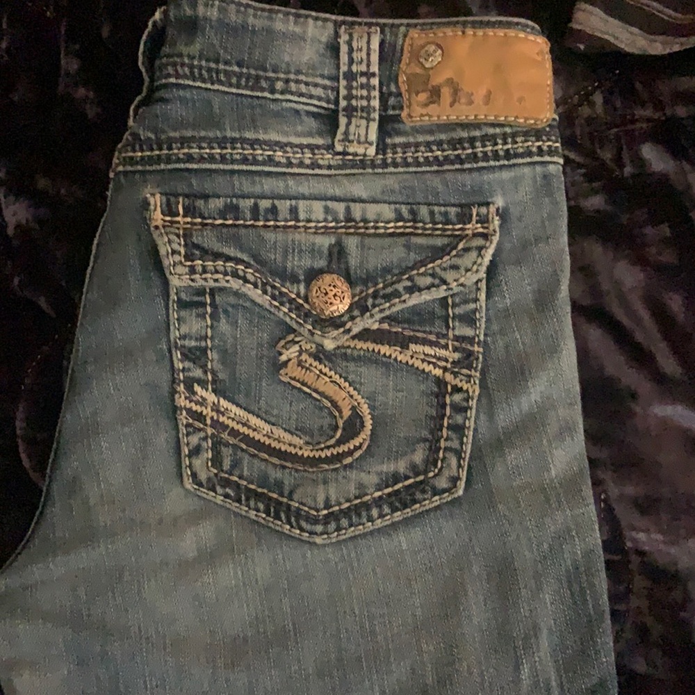 Silver bluejeans size 31